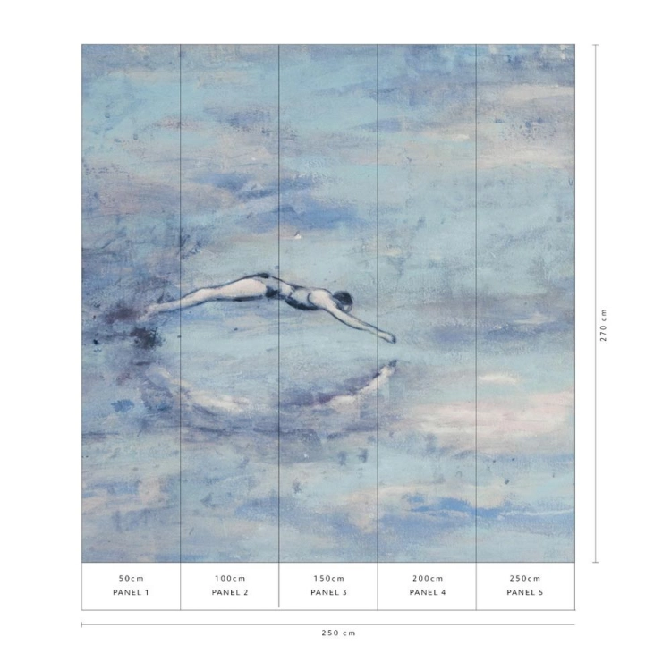 Fototapeta flizelinowa mural 2233-15 Erismann Art Edition Wypoczynek skok do wody