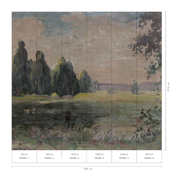 Fototapeta flizelinowa mural 2231-15 Erismann Art Edition Francuski pejzaż