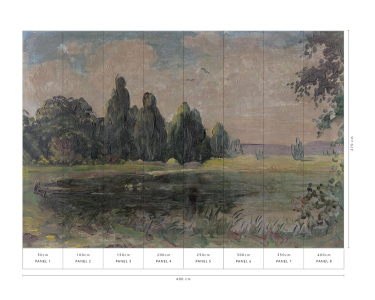 Fototapeta flizelinowa mural 2231-10 Erismann Art Edition Francuski pejzaż