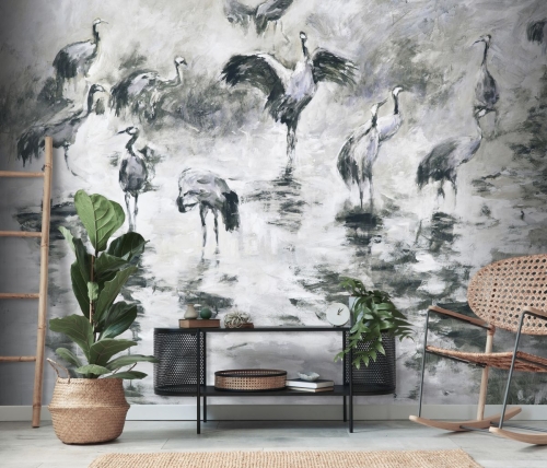 Fototapeta flizelinowa mural 2229-25 Erismann Art Edition Żurawie