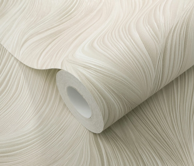 Tapeta na flizeline 10522-05 Erismann Fashion for Walls 5 wzór graficzny beżowo różowy, fale 3D