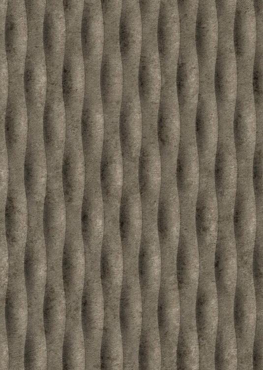 Tapeta na flizeline 10523-11 Erismann Fashion for Walls 5 brązowy beton architektoniczny fale