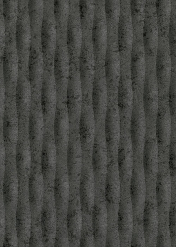 Tapeta na flizeline 10523-15 Erismann Fashion for Walls 5 czarny beton architektoniczny fale 3D
