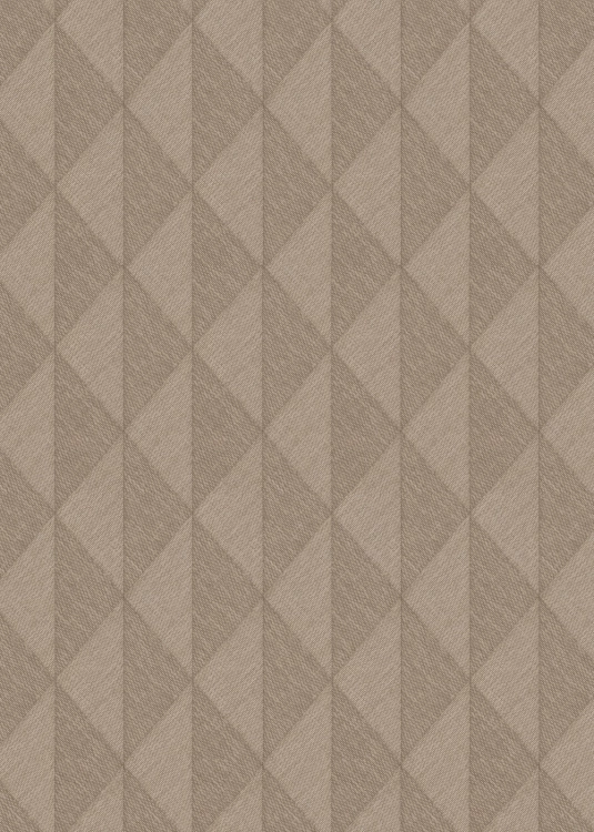 Tapeta na flizeline 10524-11 Erismann Fashion for Walls 5 brązowe romby, wzór geometryczny