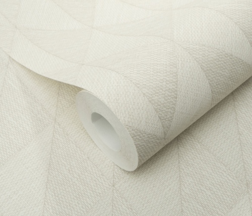 Tapeta na flizeline 10524-38 Erismann Fashion for Walls 5 jasno beżowe romby, wzór geometryczny