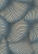 Tapeta na flizeline 10525-08 Erismann Fashion for Walls 5 wzór geometryczny metaliczny niebiesko złoty 3D wachlarze