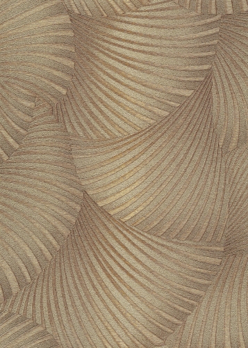Tapeta na flizeline 10525-30 Erismann Fashion for Walls 5 wzór geometryczny złoty wachlarze