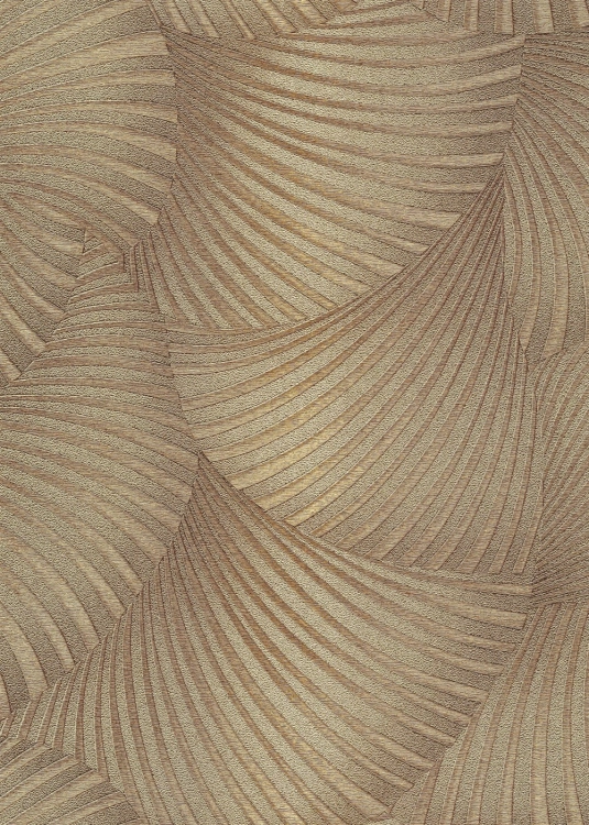 Tapeta na flizeline 10525-30 Erismann Fashion for Walls 5 wzór geometryczny złoty wachlarze
