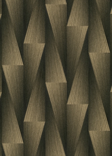 10526-15   Tapeta ścienna Erismann 3D złoty wzór geometryczny