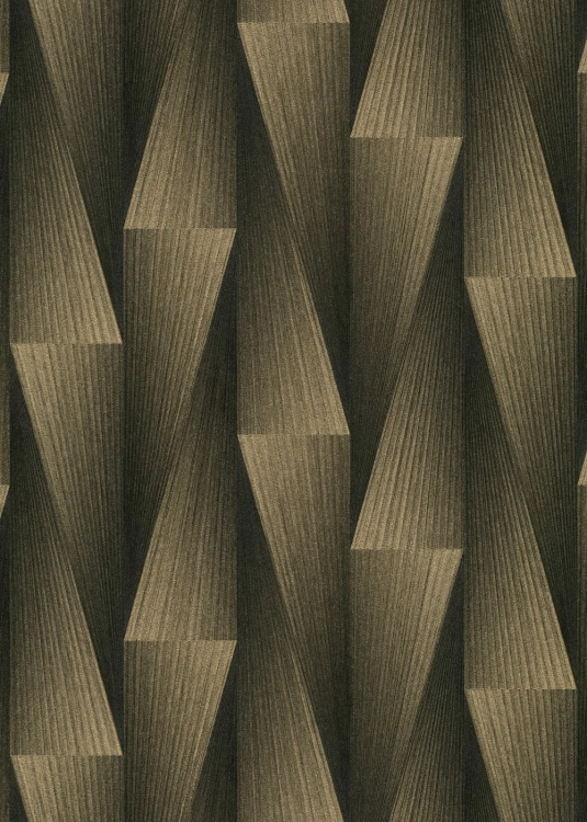 10526-15   Tapeta ścienna Erismann 3D złoty wzór geometryczny