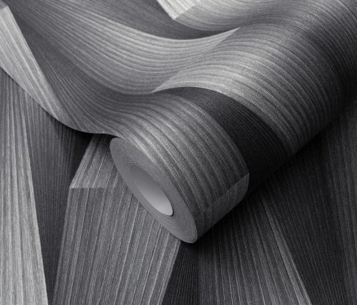 Tapeta srebrny wzór geometryczny 3D na flizeline 10526-29 Erismann Fashion for Walls 5