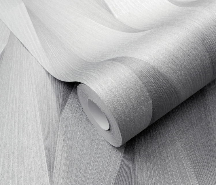 Tapeta srebrny wzór geometryczny 3D na flizeline 10526-31 Erismann Fashion for Walls 5