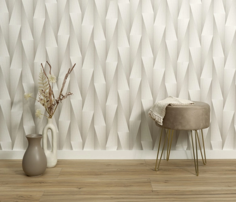 Tapeta wzór geometryczny 3D na flizeline 10526-38 Erismann Fashion for Walls 5