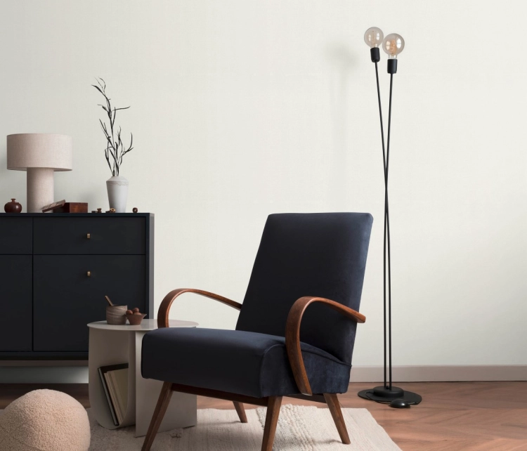 Biała prążkowana tapeta na flizeline 10542-01 Erismann Fashion for Walls 5