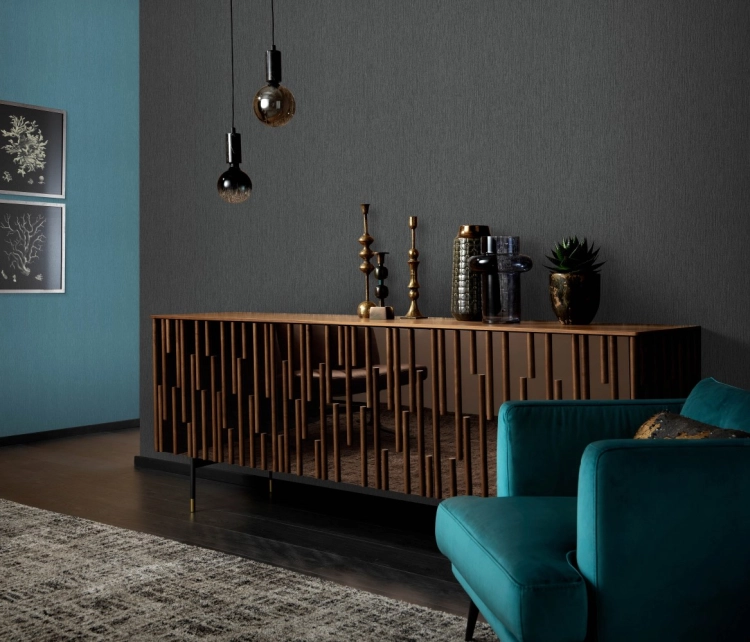 Czarny prążek tapeta na flizeline 10542-15 Erismann Fashion for Walls 5