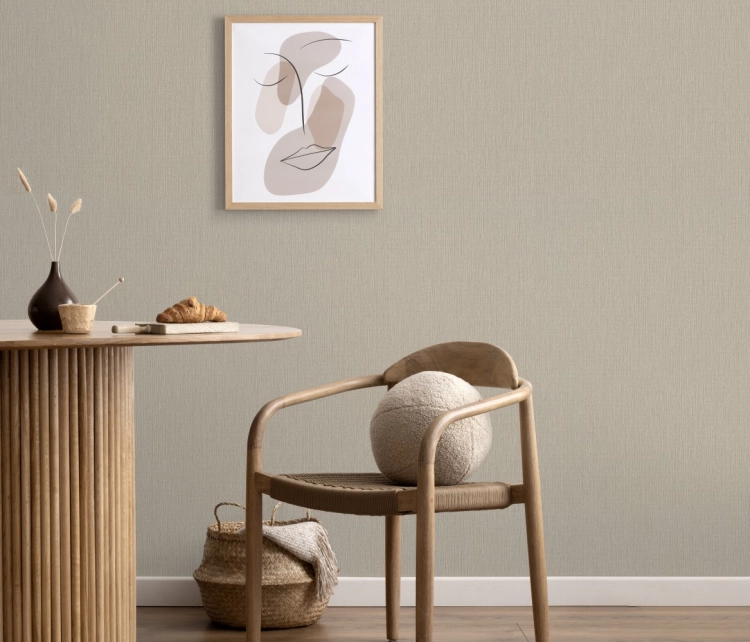 Beżowo szary prążek tapeta na flizeline 10542-37 Erismann Fashion for Walls 5