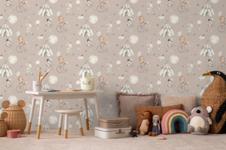 Tapeta Rasch Kids World II 301939 do pokoju dziecięcego