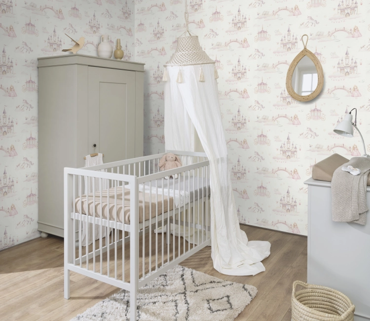 Tapeta flizelinowa 302721 Rasch Kids World II Mała księżniczka