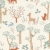 Tapeta flizelinowa 302813 Rasch Kids World II zwierzątka w lesie