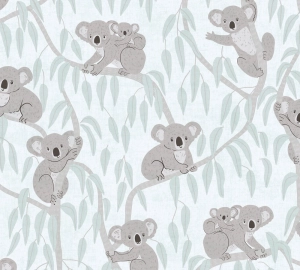 Tapeta flizelinowa misie Koala bez PCV 77134-2 AS Creation Lilly + Luis