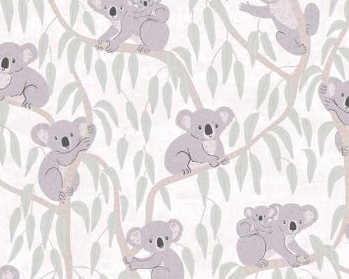 Tapeta flizelinowa misie Koala bez PCV 77134-1 AS Creation Lilly + Luis