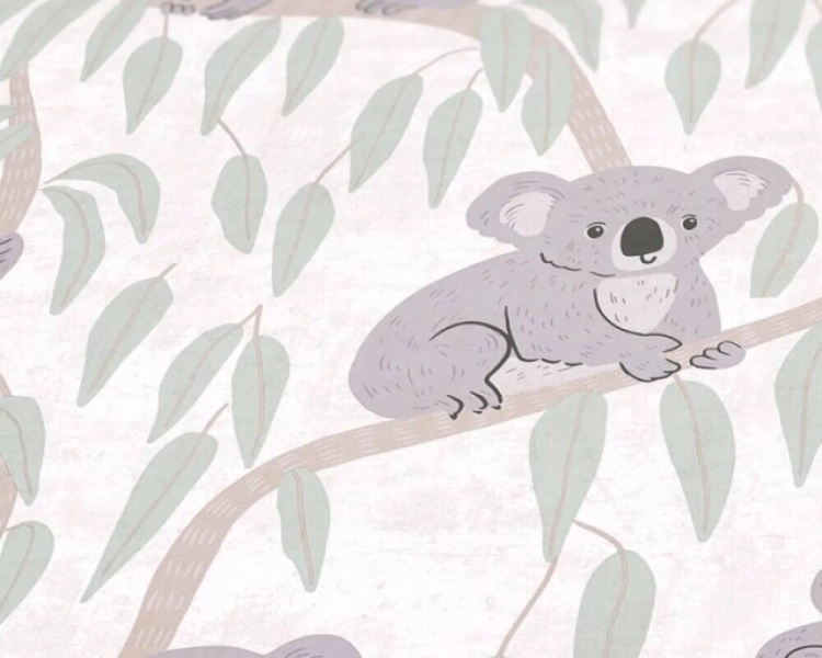 Tapeta flizelinowa misie Koala bez PCV 77134-1 AS Creation Lilly + Luis