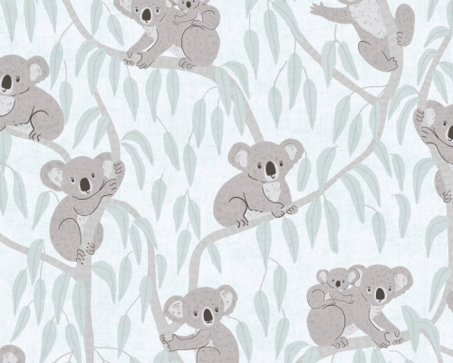 Tapeta flizelinowa misie koala bez PCV 77134-2 AS Creation Lilly + Luis