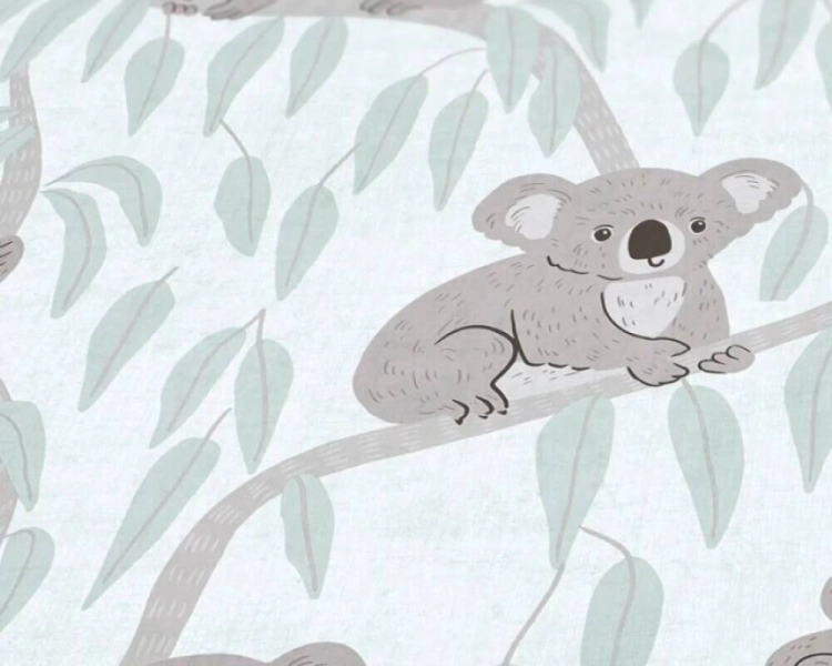 Tapeta flizelinowa misie koala bez PCV 77134-2 AS Creation Lilly + Luis