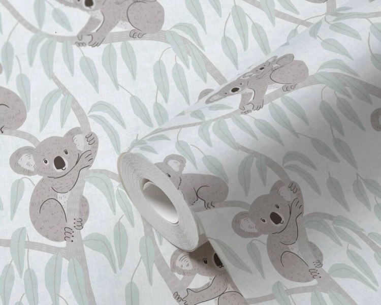 Tapeta flizelinowa misie koala bez PCV 77134-2 AS Creation Lilly + Luis
