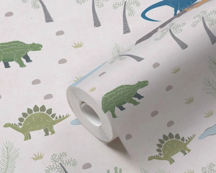 Tapeta flizelinowa dinozaury bez PCV 77140-1 AS Creation Lilly + Luis