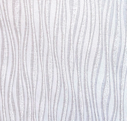 Tapeta ścienna białe fale wytłaczane z brokatem 10354-01 Erismann