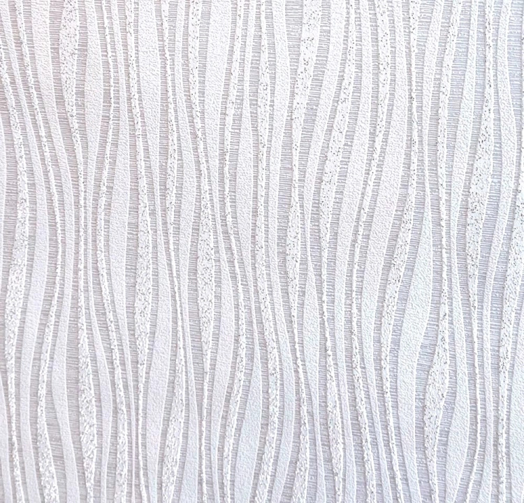 Tapeta ścienna białe fale wytłaczane z brokatem 10354-01 Erismann