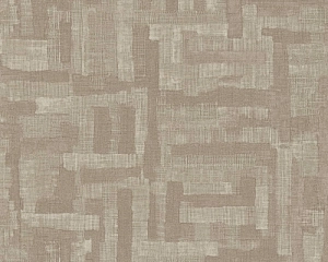 Tapeta abstrakcyjna geometryczna na flizelinie 78204-2 AS Creation brązowa