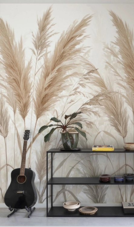 Fototapeta Mural A87601 liście trawy naturalne Grandeco