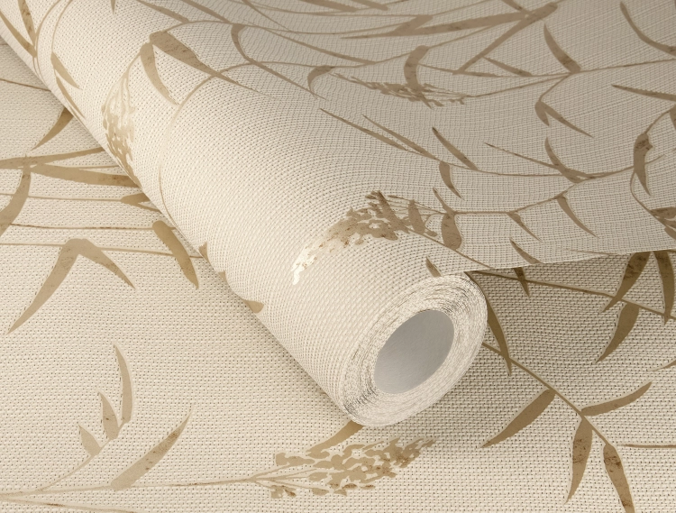 Tapeta beżowa trawa na flizelinie 312928 Rasch