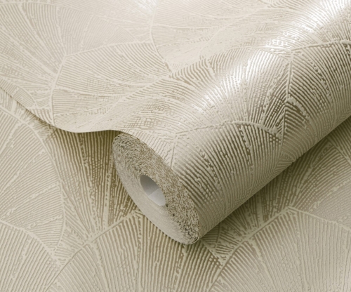 Tapeta beżowe liście na flizelinie 10603-30 Erismann Modern Balance