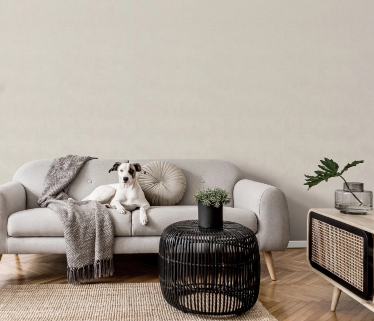Tapeta beżowe płótno na flizelinie 12232-14 Erismann Elysium