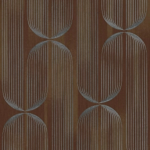 Tapeta brązowy wzór geometryczny na flizelinie 10611-11 Erismann Elle Decoration 5