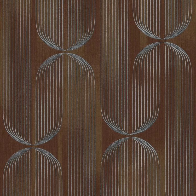 Tapeta brązowy wzór geometryczny na flizelinie 10611-11 Erismann Elle Decoration 5