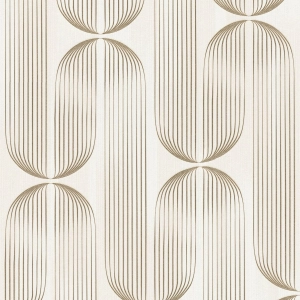 Tapeta złoty wzór geometryczny na flizelinie 10611-14 Erismann Elle Decoration 5