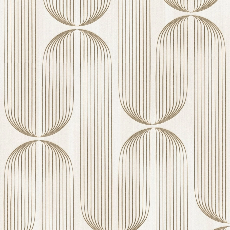 Tapeta złoty wzór geometryczny na flizelinie 10611-14 Erismann Elle Decoration 5