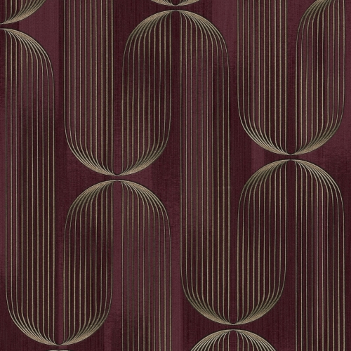 Tapeta złoty wzór geometryczny na flizelinie 10611-22 Erismann Elle Decoration 5