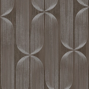 Tapeta brązowy wzór geometryczny na flizelinie 10611-37 Erismann Elle Decoration 5