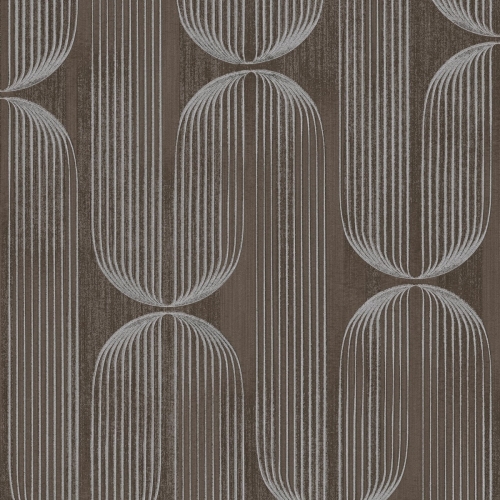 Tapeta brązowy wzór geometryczny na flizelinie 10611-37 Erismann Elle Decoration 5