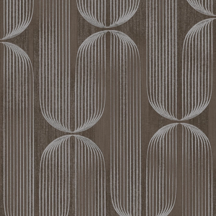Tapeta brązowy wzór geometryczny na flizelinie 10611-37 Erismann Elle Decoration 5