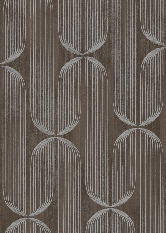 Tapeta brązowy wzór geometryczny na flizelinie 10611-37 Erismann Elle Decoration 5