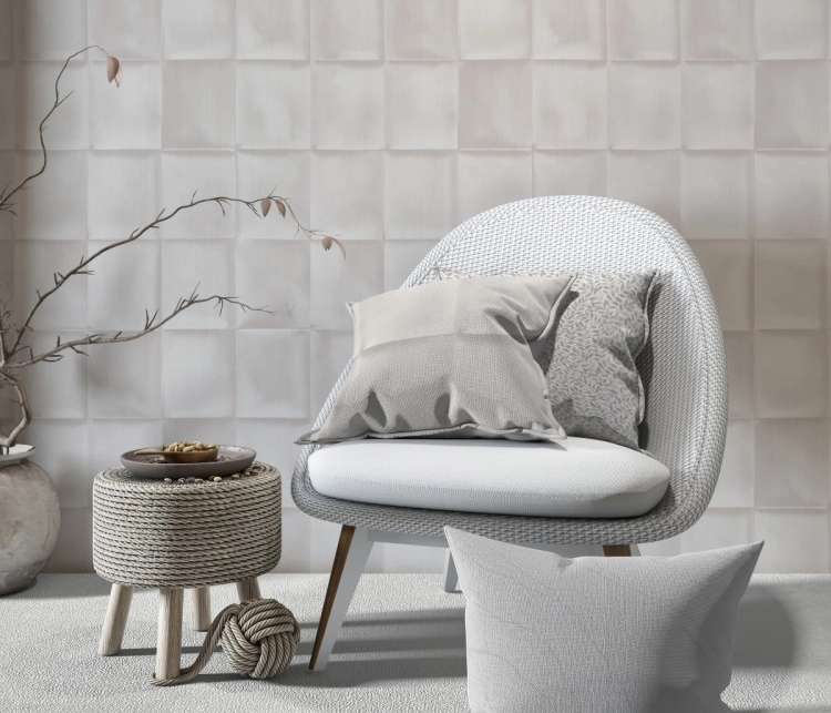 Tapeta szare kwadraty na flizelinie 10613-10 Erismann Elle Decoration 5