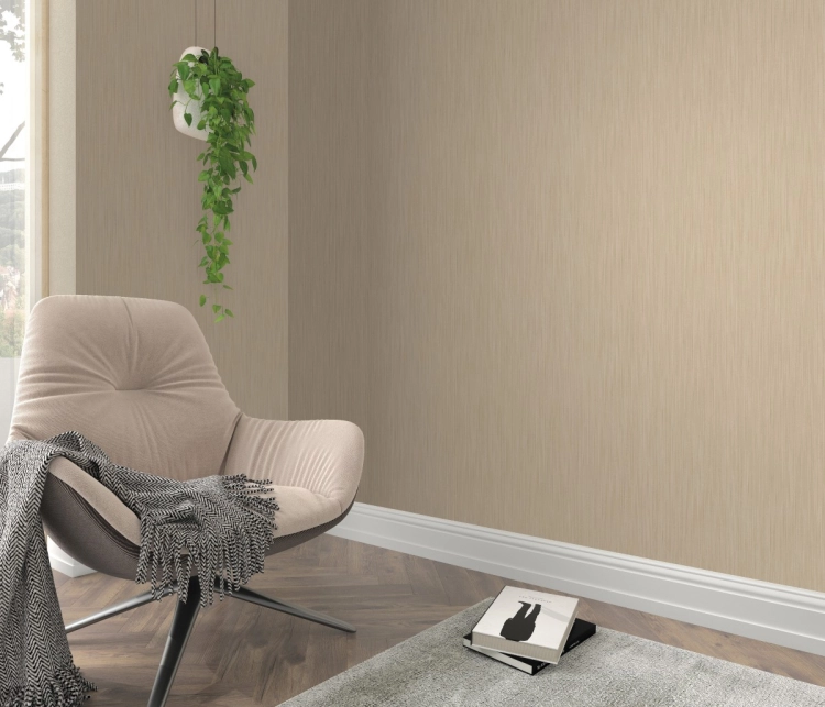 Tapeta beżowy prążek na flizelinie 10615-02 Erismann Elle Decoration 5
