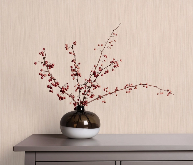 Tapeta beżoworóżowy prążek na flizelinie 10615-05 Erismann Elle Decoration 5