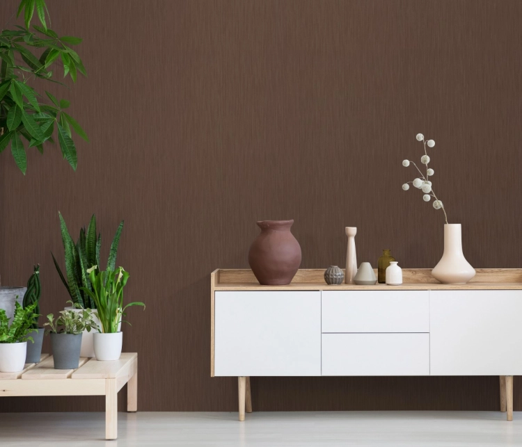 Tapeta brązowy prążek na flizelinie 10615-11 Erismann Elle Decoration 5